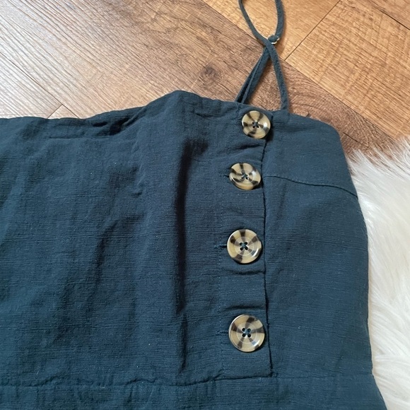 URBAN OUTFITTERS Riley Button Down Lenin Mini Dress - Picture 3 of 4